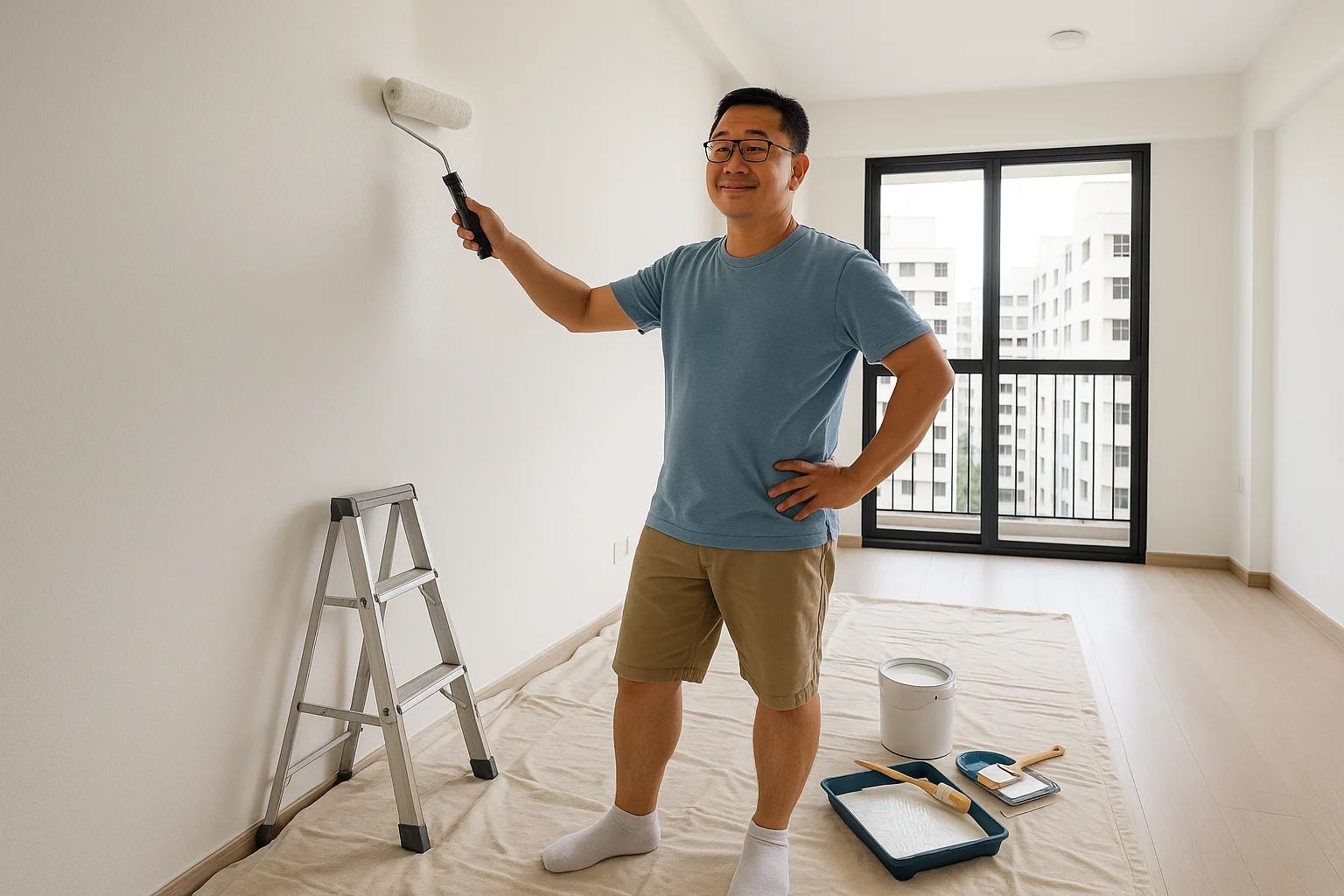 Complete DIY HDB Painting Guide Singapore by Pico X Health
