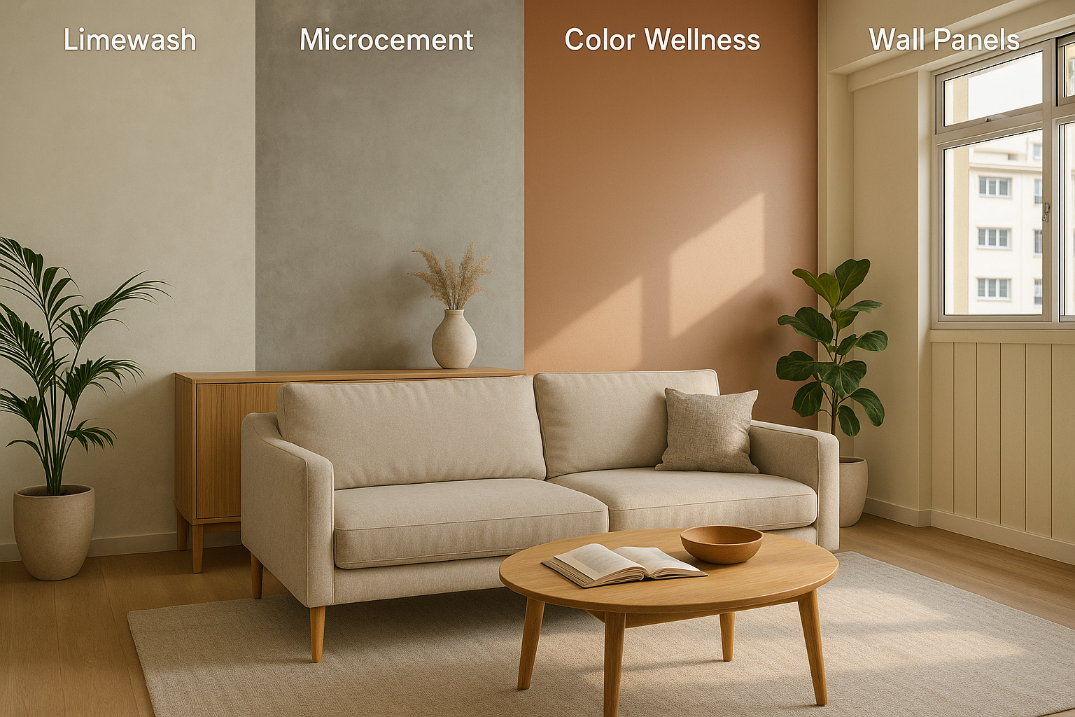 Limewash vs Micro Cement Comparison Guide by Pico X Health