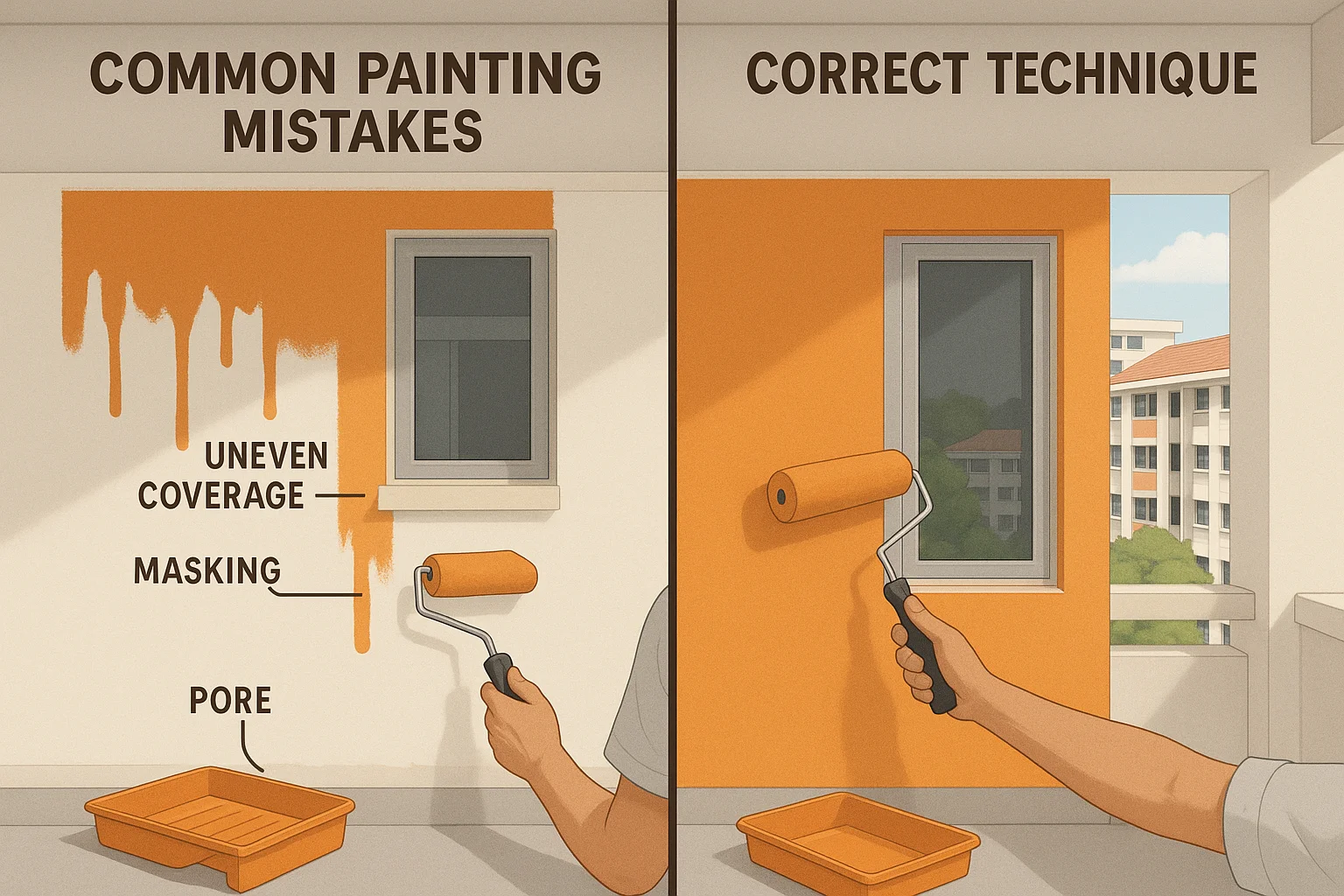 Top 10 DIY Painting Mistakes Singaporeans Make by Pico X Health