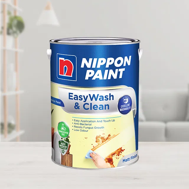 Nippon Easy Wash Clean Matt paint by Pico X Health Singapore